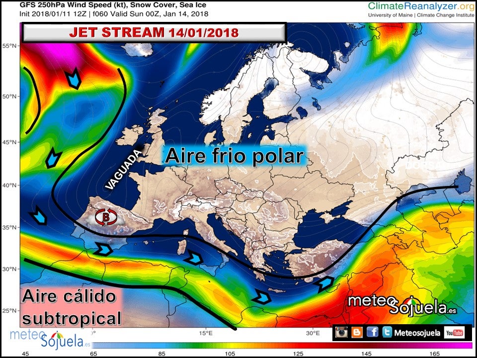 jet STREAM,CORRIENTE EN CHORRO,josecalvo,meteosojuela