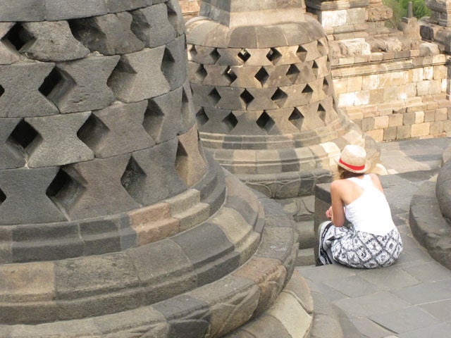 Templo de Borobudur, en Indonesia Templo de Borobudur, en Indonesia