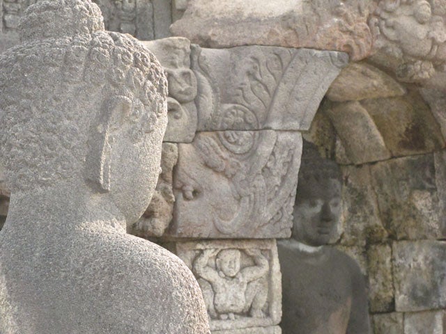 Templo de Borobudur, en Indonesia Templo de Borobudur, en Indonesia