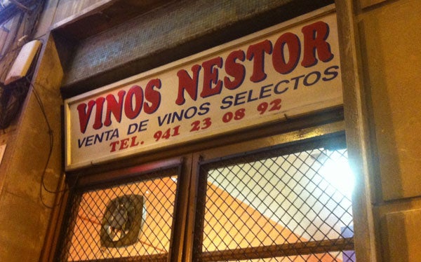 Vinos Néstor, un clásico logroñés Vinos Néstor, un clásico logroñés