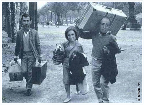 reyes exiliados