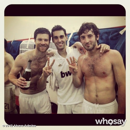 El Madrid celebra su liga El Madrid celebra su liga