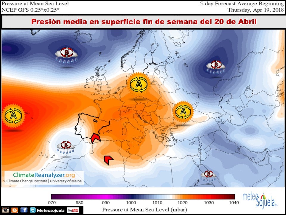 Anomalias térmicas Meteosojuela