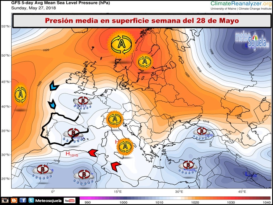 Anomalias térmicas Meteosojuela