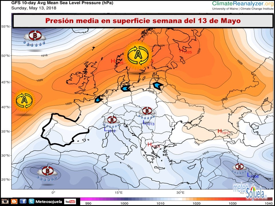 Anomalias térmicas Meteosojuela