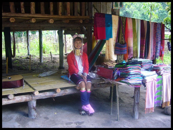 Las mujeres jirafa de Chiang Mai