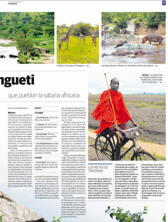 Ruta por Tanzania
