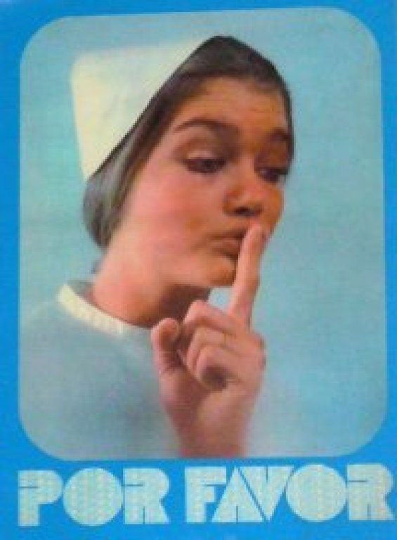 Cartel de enfermería