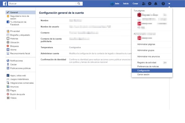 configuracion