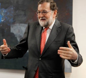 Mariano Rajoy, el pasado día 3, en Logroño. Foto de Justo Rodríguez
