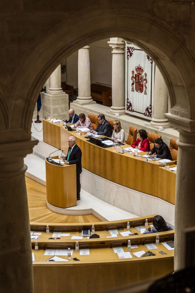 José Ignacio Ceniceros, durante su intervención del miércoles. Foto de Justo Rodríguez