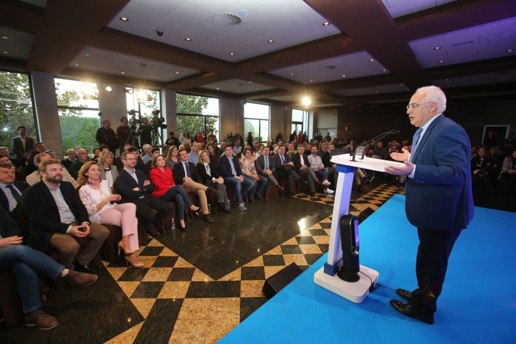 José Ignacio Ceniceros, en el acto de su proclamación como candidato del PP. Foto de Sonia Tercero