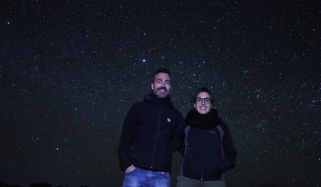 Estrellas en San Pedro de Atacama, Chile