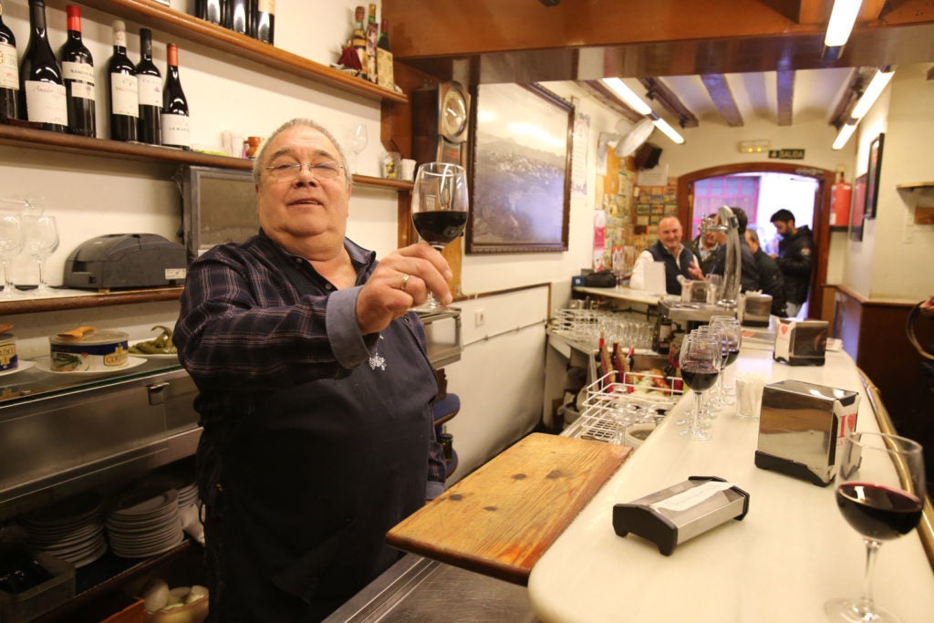 Manolo, el día en que recibió su homenaje en El Soldado. Foto de Juan Marín