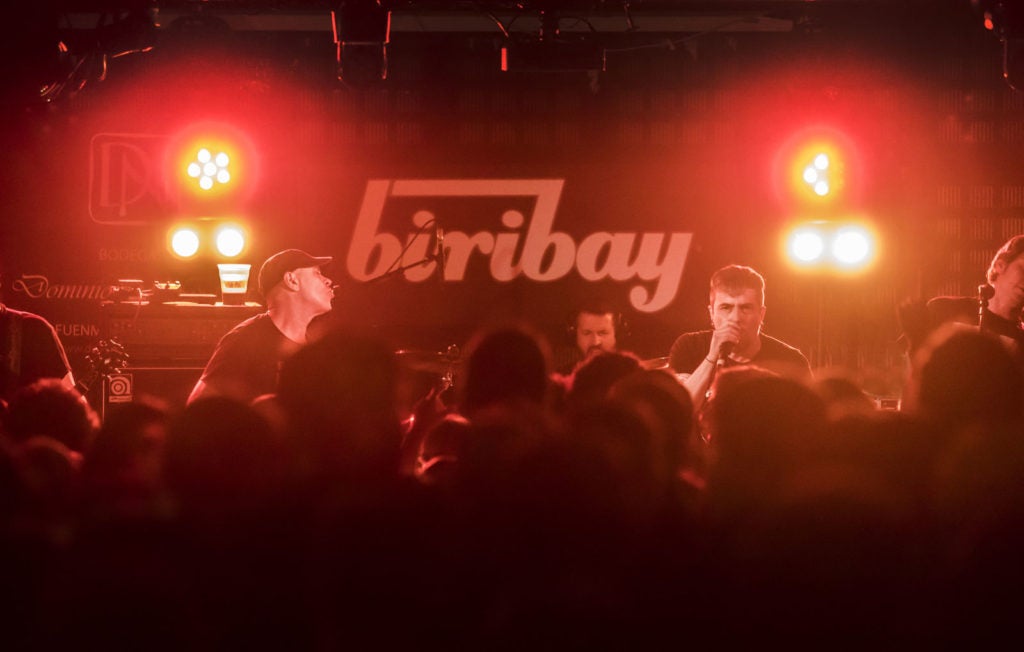 Concierto en la sala Biribay, foto de Justo Rodríguez