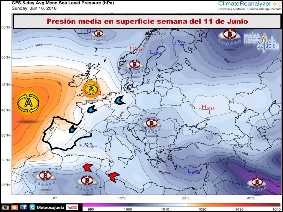 Anomalias térmicas Meteosojuela