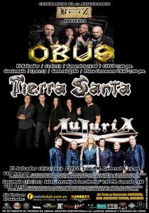 Cartel Obus Tierra Santa Lujuria